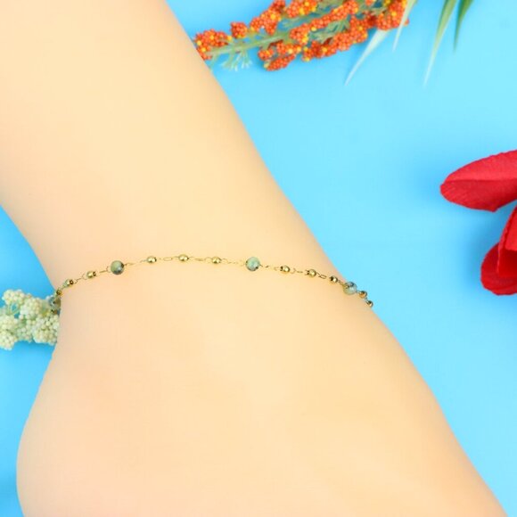 Elegant Handmade Anklet – Perfect for Women & Girls | Ideal Gift Option, DYC1379 - Picture 7 of 8